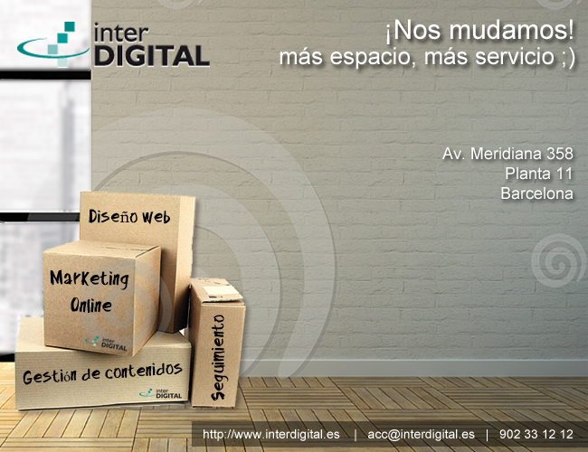 ¡Nos mudamos a las alturas!