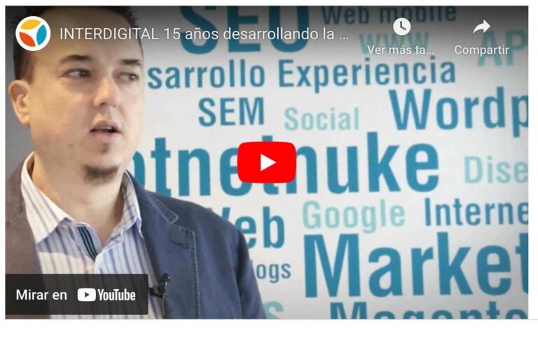 Vídeo corporativo de Interdigital: tú mueves