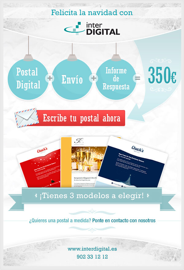 Felicita la Navidad con Interdigital